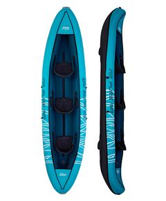 Каяк надувной трехместный с веслами Pure Air Sparkle-390