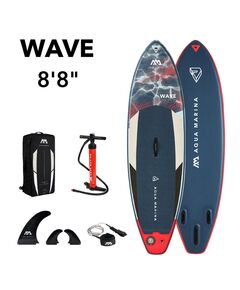 SUP-доска надувная для сёрфинга Aqua Marina Wave 8'8"