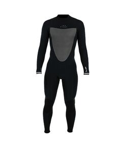 Гидрокостюм мужской длинный Jetpilot FLIGHT 3x2 BZ STEAMER FLATLOCK BLACK/BLACK
