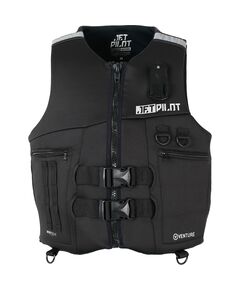 Спасательный жилет для гидроцикла неопрен мужской Jetpilot VENTURE ECO VEST L50S BLACK, Размеры (гидроботинки): 8 (41)