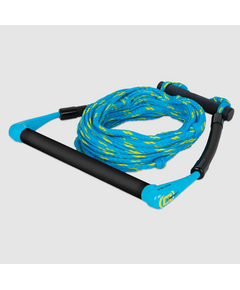 Фал с рукояткой для ниборда O'Brien HANDLE KNEEBOARD BLUE W/ ROPE CYAN/YLW