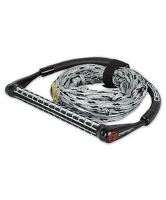 Фал с рукояткой для слалома учебн. плавающ. O'Brien ROPE 1 SECTION DEEP V COMBO FLOATING SLV/BLK