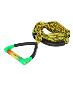 Фал с рукояткой для вейксерфинга O'Brien TEAM SURF ROPE 9" RASTA