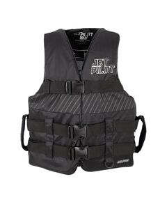 Спасательный жилет для гидроцикла нейлон мужской Jetpilot HELIUM F/E NYLON VEST BLACK/BLACK