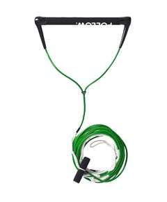 Комплект фал рукоятка для вейкборда Follow Pro Package Green