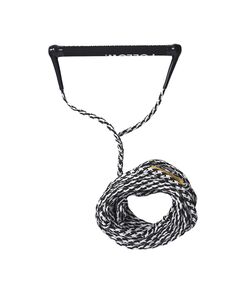Комплект фал рукоятка для вейкборда Follow The Basic Package Black/White