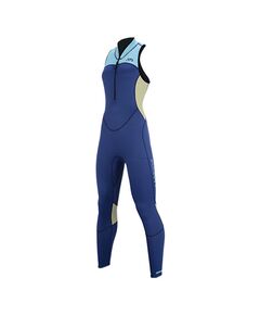 Гидрокостюм женский длинный без рукавов AQUA MARINA VENICE NAVY S20