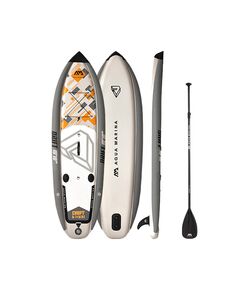 SUP-доска надувная для рыбалки с веслом Aqua Marina Drift 10'10" S22