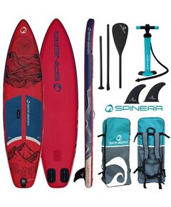 SUP-доска надувная с веслом Spinera Light 11'2 Bordeaux Red ULT S22