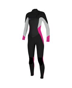 Гидрокостюм женский длинный O'Neill WMS O'RIGINAL FUZE 4/3MM FULL BLK/PUNKPNK/HWYSTRIPE S18