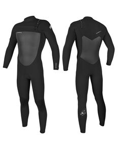 Гидрокостюм мужской длинный O'Neill EPIC 3/2 CHEST ZIP FULL BLACK/BLACK S21