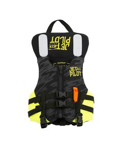 Спасательный жилет неопрен детский Jetpilot Cause Kids ISO 100N Neo Vest Black/Yellow S22