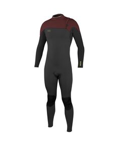 Гидрокостюм мужской длинный O'Neill Hyperfreak Comp 3/2 Zipless Full BLACK/BLOODSHOT S22_O