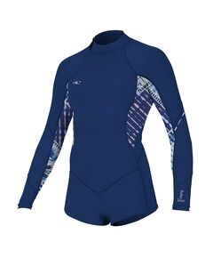 Гидрокостюм женский O'Neill без ног длинный рукав WMS BAHIA 2/1MM BZ L/S SHORT SPRING NVY/INDPATCH/NVY S18
