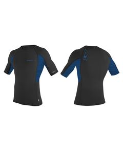 Гидромайка мужская короткий рукав O'NEILL SKINS GRAPHIC CREW BLK/LUNAR/BLK S15