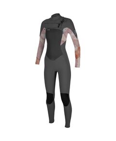 Гидрокостюм женский длинный O'Neill Wms Epic 3/2 Chest Zip Full GRAPHITE/DESERT BLOOM S22_O