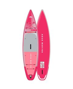 SUP-доска надувная с веслом для туризма Aqua Marina Coral Touring (Raspberry) 11'6" S23