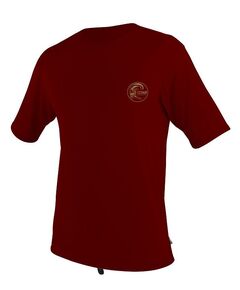 Гидромайка мужская короткий рукав SKINS SURF TEE DARK RED (097)