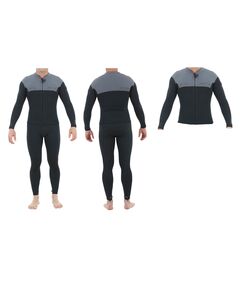 Гидрокостюм муж длинный без рукавов+гидрокуртка на молнии Jetpilot Venture John/Jacket Charcoal S22