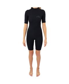 Гидрокостюм женский короткий Jetpilot Flight 2x2 S/S Spring wms Black S22