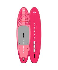 SUP-доска надувная с веслом Aqua Marina Coral (Raspberry) 10'2" S23