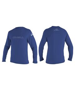 Гидромайка мужская длинный рукав O'Neill BASIC SKINS L/S SUN SHIRT PACIFIC S20