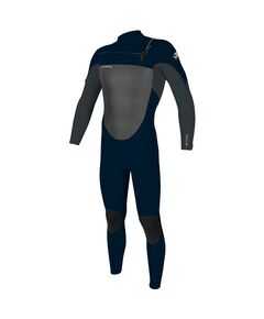 Гидрокостюм мужской длинный O'Neill Epic 3/2 Chest Zip Full ABYSS/GUNMETAL S22_O