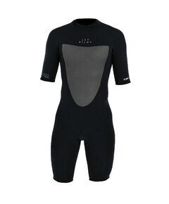 Гидрокостюм мужской короткий Jetpilot FLIGHT 2x2 BZ SS SPRINGSUIT FLATLOCK BLACK/BLACK