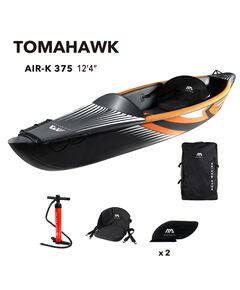 Каяк надувной одноместный Aqua Marina Tomahawk AIR-K 375 S22S