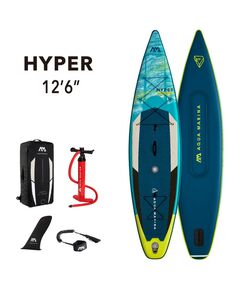 SUP-доска надувная для туризма Aqua Marina Hyper 12'6" S22S
