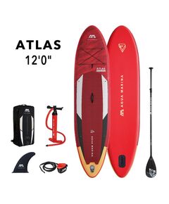 SUP-доска надувная с веслом Aqua Marina Atlas 12'0" S22S