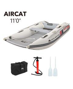 Катамаран ПВХ с транцем под мотор Aqua Marina AIRCAT-335 S23