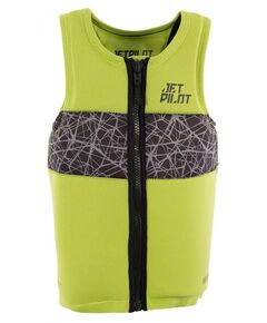 Спасательный жилет неопрен мужской Jetpilot Recon FE Neo lime/black S23