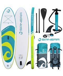 SUP-доска надувная с веслом универсальная Spinera Classic 9'10" Pack 2 Green/Teal HDDS S23