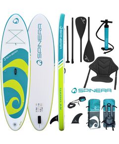 SUP-доска надувная с веслом универсальная Spinera Classic 9'10" Pack 3 Green/Teal HDDS S23
