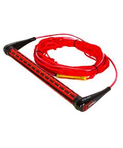 Фал с рукояткой для вейкбординга O'Brien HANDLE METHOD W/ SPECTRA BLK/RED S23