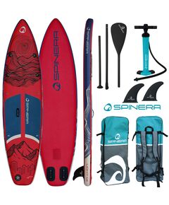 SUP-доска надувная с веслом для туризма Spinera Light 11'2" Bordeaux Red SL ULT S23