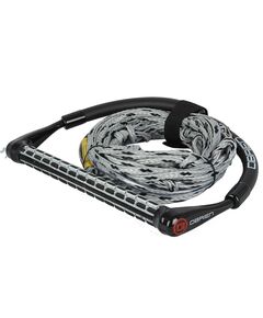 Фал с рукояткой для вейкбординга O'Brien ROPE WAKE COMBO 4 SECTION POLY-E BLACK S23