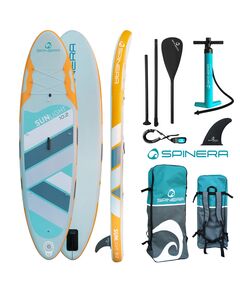 SUP-доска надувная с веслом универсальная Spinera Sun Light 10'2" Blue/Orange SL ULT