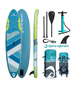 SUP-доска надувная с веслом универсальная Spinera Sun Light 11'0" Blue/Lime SL ULT S23