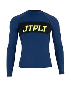 Гидромайка мужская длинный рукав Jetpilot RX LS Rashie navy/yellow S23
