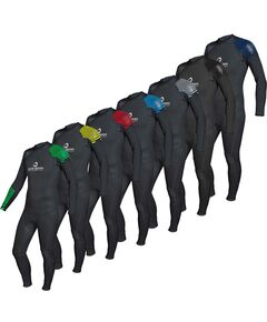Гидрокостюм длинный прокатный Spinera Professional Rental Fullsuit 5/4/3 mm GBS Black