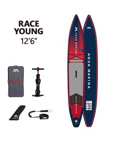 SUP-доска надувная детская для гонок Race Young 12'6" S24