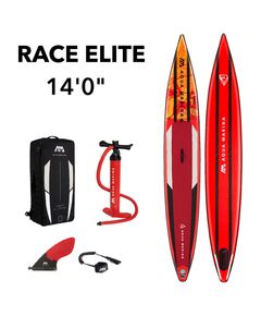 SUP-доска надувная для гонок Aqua Marina Race Elite 14'0" S24
