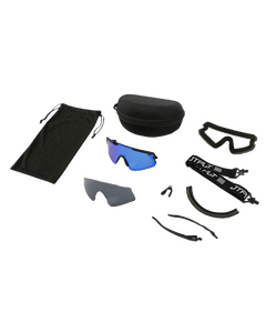 Солнцезащитные очки Jetpilot SHIELD SUNNIE/GOOGLE KIT SMOKE/BLUE MIRROR