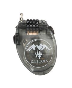 Замок кодовый ICETOOLS Mr.Lock clear black F18