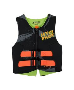 Спасательный жилет неопрен детский Jetpilot Cause Teen ISO 50N Neo black/shark S23