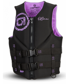 Спасательный жилет неопрен женский O'Brien TRADITIONAL WMS ORCHID S22S