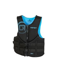 Спасательный жилет неопрен мужской O'Brien TRADITIONAL VEST CYAN