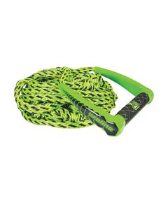 Фал с рукояткой для вейксерфа плавающий Connelly 25' TUG SURF ROPE BLK/GREEN